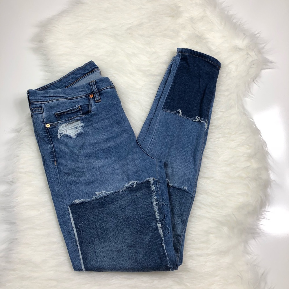 Blank NYC Patchwork Skinny Jeans - Picture 5 of 8